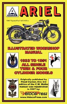 portada ariel motorcycles workshop manual 1933-1951 (en Inglés)