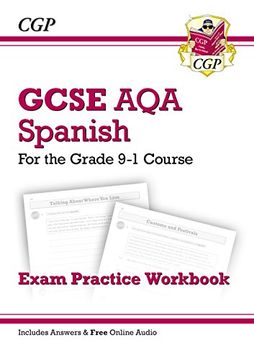 portada New GCSE Spanish AQA Exam Practice Workbook - For the Grade 9-1 Course (Includes Answers)