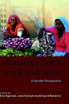 portada amartya sen's work and ideas: a gender perspective
