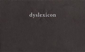 portada dyslexicon (in English)
