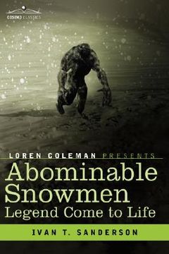portada abominable snowmen, legend come to life (in English)