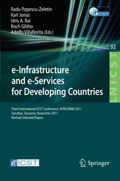 portada e-infrastructure and e-services for developing countries