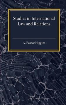 portada Studies in International law and Relations (en Inglés)