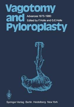 portada vagotomy and pyloroplasty: advances 1975 1980 (en Inglés)