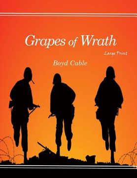 portada Grapes of Wrath: Large Print (in English)