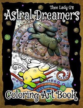 portada Astral Dreamers Colorable Art Book: A Dreamy Coloring Experience