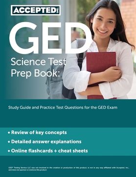 portada GED Science Test Prep Book: Study Guide and Practice Test Questions for the GED Exam (in English)