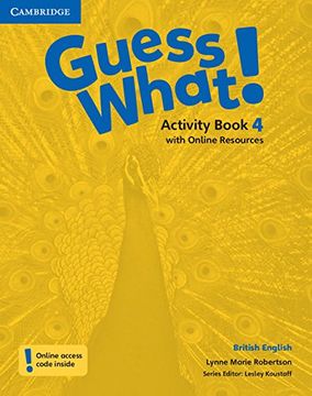 portada Guess What! Level 4 Activity Book With Online Resources British English (in English)