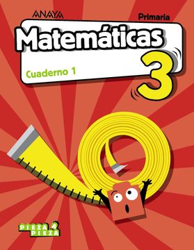 portada Matematicas 3Prim 1ej Vvaa (in Spanish)