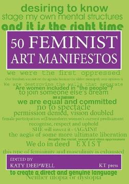 portada 50 Feminist art Manifestos (en Inglés)