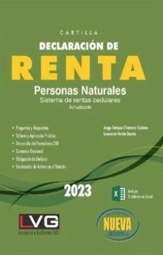 portada Cartilla Declaracion de Renta 2023 Personas Naturales (in Spanish)