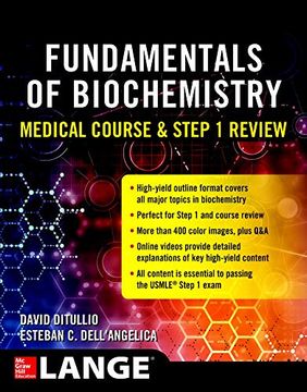 portada Biochemistry Course and Step 1 Review (en Inglés)