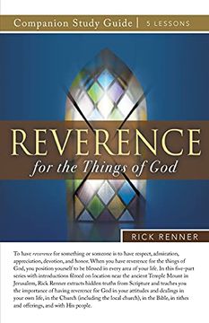 portada Reverence for the Things of god Study Guide 