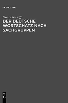 portada Der Deutsche Wortschatz Nach Sachgruppen (en Alemán)