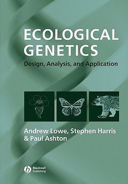 portada ecological genetics: design, analysis, and application (en Inglés)