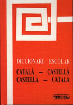 portada DICCIONARI ESCOLAR CATALA CASTELLA (En papel)