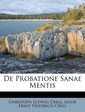 portada de Probatione Sanae Mentis (en Latin)