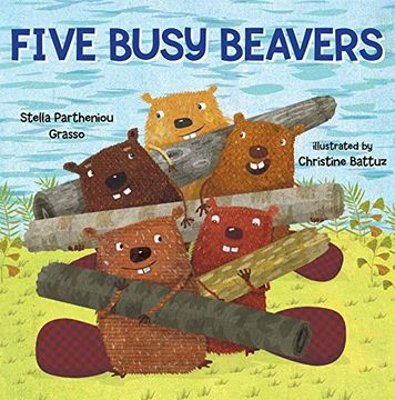 portada Five Busy Beavers (en Inglés)