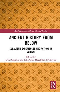portada Ancient History From Below (Routledge Monographs in Classical Studies) (en Inglés)