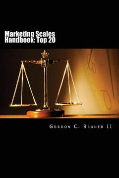 portada Marketing Scales Handbook: The Top 20 Multi-Item Measures Used in Consumer Research (en Inglés)