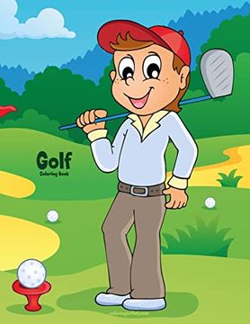portada Golf Coloring Book 1 (en Inglés)