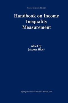 portada Handbook of Income Inequality Measurement (en Inglés)