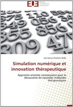 portada Simulation Numerique Et Innovation Therapeutique