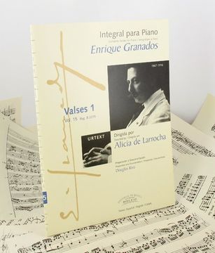 portada Integral para piano Enrique Granados: Valses 1: 15