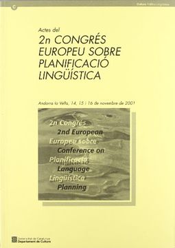 portada Actes 2º Congres Europeu Planificac (in Catalá)