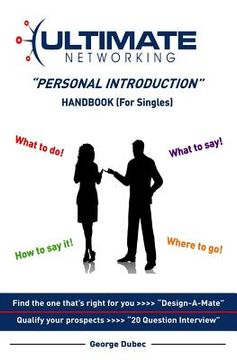 portada Personal Introduction Handbook: (for Singles) (in English)