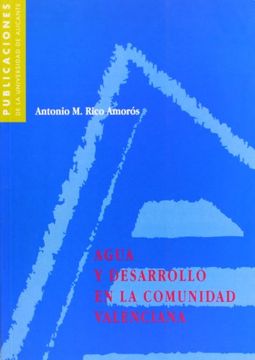 portada Agua y desarrollo en la Comunidad Valenciana (in Spanish)