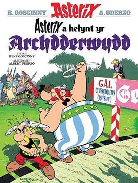 portada Asterix a Helynt yr Archdderwydd (en Galés)