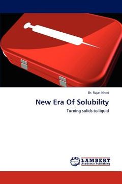 portada new era of solubility (en Inglés)