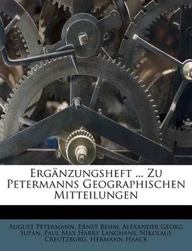 portada Ergänzungsheft ... Zu Petermanns Geographischen Mitteilungen (en Alemán)