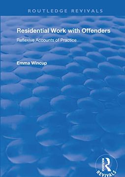 portada Residential Work with Offenders: Reflexive Accounts of Practice (in English)