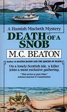 portada Death of a Snob (Hamish Macbeth Mystery) (en Inglés)