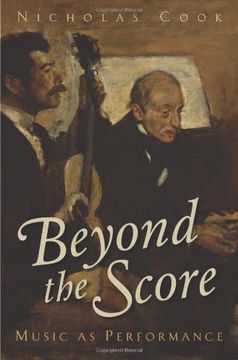 portada Beyond the Score: Music as Performance