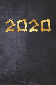 portada Grand Fantasy Designs: 2020 asiatisch gold auf blaugrau - Monatsplaner 15,24 x 22,86 (in German)