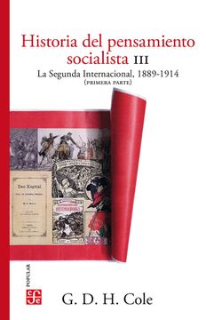 portada Historia del pensamiento socialista, III. La segunda internacional, 1889-1914