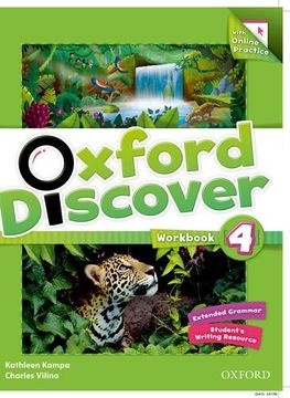 portada Oxford Discover: 4: Workbook With Online Practice (en Inglés)