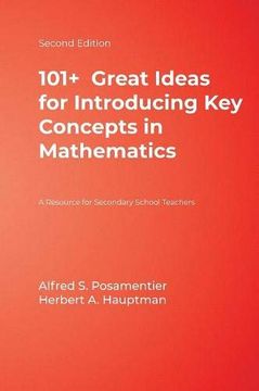 portada 101+ Great Ideas for Introducing key Concepts in Mathematics: A Resource for Secondary School Teachers (en Inglés)