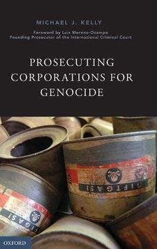 portada Prosecuting Corporations for Genocide (en Inglés)