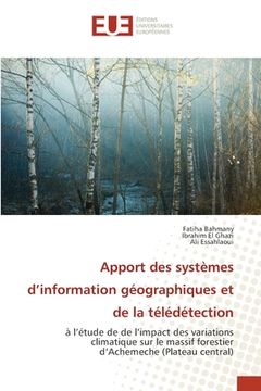 portada Apport des systèmes d'information géographiques et de la télédétection (en Francés)