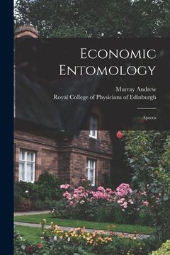 portada Economic Entomology: Aptera (en Inglés)