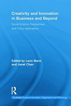 portada Creativity and Innovation in Business and Beyond: Social Science Perspectives and Policy Implications (in English)