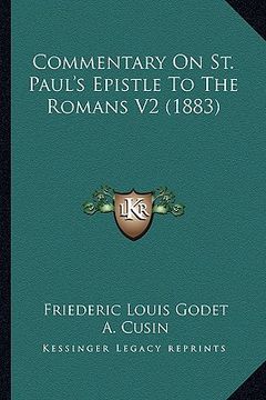 portada commentary on st. paul's epistle to the romans v2 (1883)