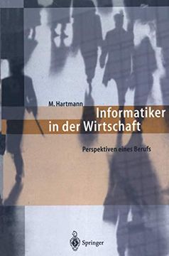 portada Informatiker in der Wirtschaft: Perspektiven Eines Berufs (in German)