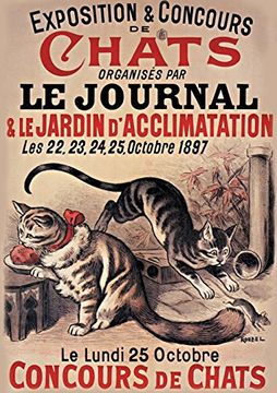 portada Carnet Ligne Ligne Exposition Et Concours de Chats (Bnf Affiches) (French Edition)