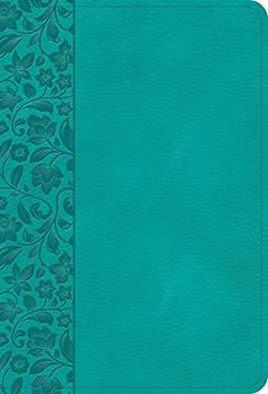 portada Nasb Large Print Compact Reference Bible, Teal Leathertouch, red Letter, Presentation Page, Cross-References, Full-Color Maps, Easy-To-Read Bible Karmina Type (in English)