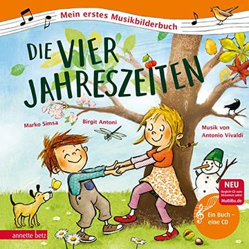 portada Die Vier Jahreszeiten: Eine Geschichte zur Musik von Antonio Vivaldi (in German)